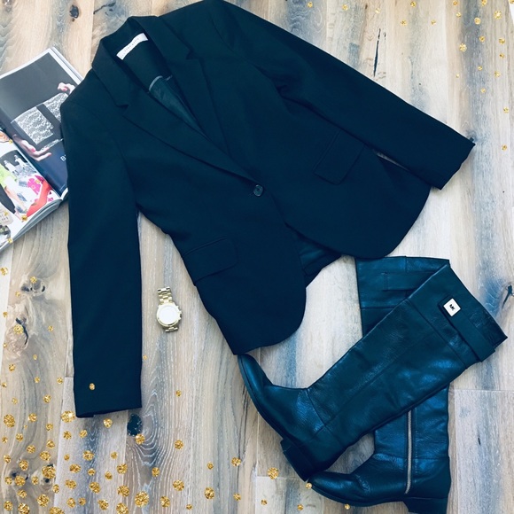 Zara Jackets & Blazers - Zara Basic Black Blazer Jacket